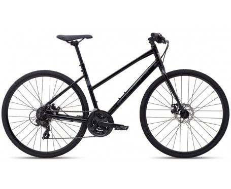 Marin Fairfax 1 Black Ladies Hybrid Bike 2025